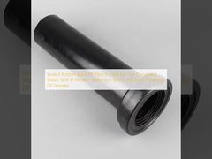 La tubería de PP negra de goma sellada se utiliza para el tanque de agua oculto en los inodoros de baño modernos, para el drenaje directo de aguas residuales.