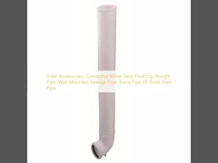 Accesorios para inodoros: Cisterna oculta, Tubo recto de descarga, Tubo de desagüe mural, Codo de inodoro, Tubo de entrada