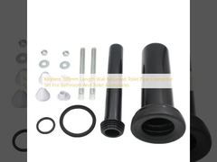 Juego de conector de tubería de inodoro montado en la pared de 300 mm de longitud moderna para accesorios de baño e inodoro