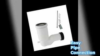 Conector de tubería de PVC Panel de WC a drenaje