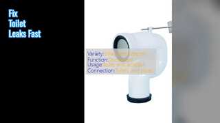 El conector de la tubería del inodoro repara las fugas