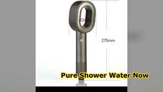 Cabezal de ducha filtrado de agua pura